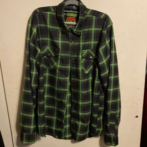 Dixxon shifter flannel XLT new with tags